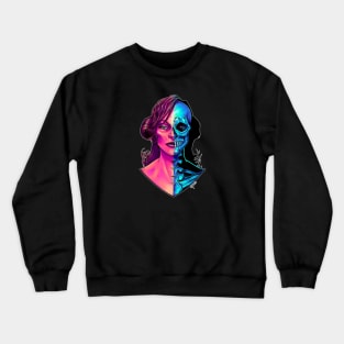 Flesh - Ghostly Lady Crewneck Sweatshirt